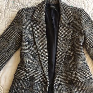 Warm Zara double breasted blazer